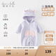 戴維貝拉（DAVE＆BELLA）新生兒連體衣初生嬰兒外出服男女寶衣服0-6個月秋冬新年爬服 獨角獸【現(xiàn)貨】DB4236421 80cm （建議身高73-80cm）