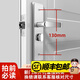 威龍原子單舌門鎖家用通用型臥室房間室內(nèi)房門木門鎖具門把手老式換鎖手柄 130孔單舌整套