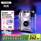 同詩(shī)（T-FLASH）艾齊S3電動(dòng)剃須刀機甲迷你便攜式旅行出差全身水洗剃須刀男士刮胡刀禮盒裝送爸爸老公生日禮物 閃銀 銀卡禮盒