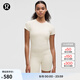 lululemon丨All It Takes女士運動 T恤 *羅紋Nulu? LW3GV0S 淺象牙白 M /8