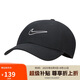 耐克NIKE運動(dòng)配飾男女太陽(yáng)帽棒球帽CLUB CAP帽子FB5369-010黑M/L