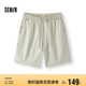 森馬（Semir）[商場(chǎng)同款]休閑短褲男工裝褲2025夏棉質(zhì)洗水褲子寬松101325125125
