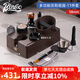Bincoo多功能壓粉底座意式布粉器壓粉錘木紋底座套裝收納敲渣桶工具全套 【11件套】木紋多功能底座-58mm