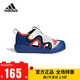 阿迪達斯 （adidas）兒童包頭涼鞋「小浮艇」25夏季童鞋男童女童寶寶小童沙灘鞋JP5754 JP7093 （嬰童） 25.5 碼/8k/腳長15cm