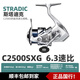 SHIMANO23款禧瑪諾STRADIC斯塔迪克紡車輪輕量化淡海水遠(yuǎn)投紡車輪 23款C2500SXG 左右手互換型