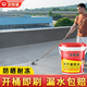 沃特浦頂不漏防水膠屋頂外墻補(bǔ)漏王防水涂料房頂裂縫樓頂防漏材料漏水 【水泥色10斤】單遍約10㎡+工具