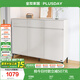 全友家居 現(xiàn)代極簡(jiǎn)風(fēng)家具鞋柜家用靠墻大容量?jī)?chǔ)物收納柜入戶玄關(guān)柜子