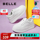 百麗簡(jiǎn)約大方小白鞋2025夏新女百搭板鞋B2597BM5 白色 36