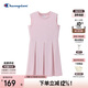 Champion冠軍女童連衣裙2025夏季新款小C運動網(wǎng)球風休閑柔軟彈力兒童裙子