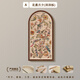 戚跡中古風(fēng)入戶(hù)玄關(guān)過(guò)道洞洞板裝飾畫(huà)復古花鳥(niǎo)圖置物架收納客廳壁掛畫(huà) A款 80*160cm UV精雕無(wú)框畫(huà) UV精雕洞洞板+6根火柴棍+2個(gè)置物板
