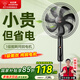 鉆石牌落地扇家用電風扇【1級能效+直流變頻】搖頭扇落地風扇無極變速調控強勁風力大網罩DFS-ZFM07