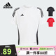 阿迪達(dá)斯（adidas）童裝春夏兒童足球運(yùn)動(dòng)短袖比賽球衣男中大童吸濕快干T恤IS1033