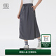 KOLON SPORT/可隆半身裙 女子戶(hù)外運(yùn)動(dòng)徒步露營(yíng)DAYPACK輕量中長(zhǎng)款裙子 LKSK5MTK14-DA 深灰 L 170/78A