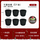 三能（SANNENG）三能可露麗蛋糕模 SN6505家用不沾蛋糕模具烤箱用易脫模 烘焙模具 可露麗模6個(gè)