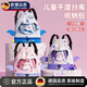 JCZS兒童游泳包收納包專用卡通防水包干濕分離背包訓練包雙肩沙灘泳包 升級款(泳鏡倉)-藕粉萌兔【獨立鞋倉】