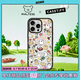 CASETIFY Maltese線條小狗 小狗博物館 適用于iPhone16/15/Plus/Pro/Max手機(jī)殼 透明黑框 iPhone 16 Pro Max