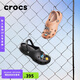 crocs卡駱馳檀健次同款洞洞鞋男沙灘鞋|10001 黑色-001 41/42(260mm)