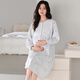 貓人孕婦睡裙純棉月子服吸汗透氣秋季產(chǎn)后哺乳醫院待產(chǎn)喂奶連衣裙