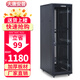 大唐安普機柜42u\32u\22u 服務(wù)器網(wǎng)絡(luò )機柜1米1.2米1.6米1.8米2米高弱電機箱 R2.6642 600寬600深2000高42U 網(wǎng)門(mén)款（散熱性好，80%用戶(hù)選擇）