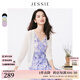 JESSIE簡(jiǎn)約V領(lǐng)七分袖單排扣針織空調開(kāi)衫2024春新款 白色 L