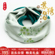 織錦樓真絲絲巾女桑蠶絲蘇州手工刺繡圍巾送禮蘇繡絲綢外搭小披肩禮盒裝