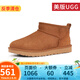 UGG美版雪地靴休閑經(jīng)典迷你短靴舒適短筒靴 1116109 1116109女款-栗色 38