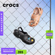 crocs卡駱馳檀健次同款洞洞鞋男沙灘鞋|10001 黑色-001 43(270mm)