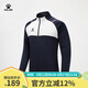 卡爾美（KELME）針織夾克男新款足球訓(xùn)練戶外運(yùn)動開衫外套 鐵灰 2XL