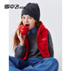 雪中飛kids兒童羽絨馬甲新款男童女童中大童輕薄背心秋冬款坎肩 紅色6998 160
