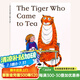 現(xiàn)貨 老虎來喝下午茶 英文原版繪本 The Tiger Who Came to Tea 兒童英語啟蒙認(rèn)知趣味親子閱讀圖畫故事書平裝大開 Judith Kerr