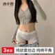 內(nèi)小伴3條平角內(nèi)褲女士純棉夏季安全褲防走光10A抑菌二合一中腰四角內(nèi)褲