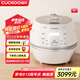 福庫(kù)（CUCKOO）小白貝電飯煲 家用韓國(guó)原裝進(jìn)口電飯鍋IH電磁加熱多功能預(yù)約定時(shí)智能語(yǔ)音高壓力自動(dòng)洗滌不粘鍋 CHP1050FW 5L
