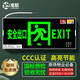 準(zhǔn)航消防應(yīng)急標(biāo)識燈  國標(biāo)LED安全出口照明燈緊急疏散指示燈牌 單面