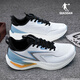 喬丹男鞋運動(dòng)鞋冬季新款網(wǎng)面透氣軟底輕便休閑鞋減震耐磨專(zhuān)業(yè)跑步鞋男 喬丹白/那木藍 41