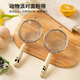 COOKSS嬰兒輔食過(guò)濾網(wǎng)篩寶寶網(wǎng)豆漿漏網(wǎng)蛋撻液過(guò)濾網(wǎng)家用不銹鋼烘培工具