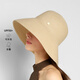 卡蒙（Kenmont）草帽女夏大檐防紫外線(xiàn)防曬帽透氣赫本風(fēng)海邊度假可折疊太陽(yáng)帽6200