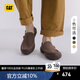 CAT卡特休閑鞋皮鞋25春一腳蹬鞋子男士舒適涼爽低幫船鞋P726151