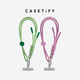 CASETIFY【新色發(fā)售】掛繩手機腕帶 織繩腕帶套組 藤蔓綠/蜜蘿紫 適用于iPhone全系列手機配件手機腕帶 蜜蘿紫 織繩腕帶套組