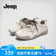 Jeep復(fù)古德訓(xùn)鞋春秋女運(yùn)動(dòng)休閑鞋紅色鞋子女鞋軟底 灰色 38