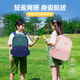 陽(yáng)光8點(diǎn)書(shū)包小學(xué)生兒童書(shū)包男生女孩護脊減負1-3-6年級輕便雙肩背包