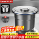 萊爾詩丹（Larsd） 水槽下水器304不銹鋼菜盆提籃廚房下水器配件 洗菜盆 洗菜池提籃 XS11不銹鋼拉絲提籃【110口徑】
