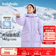 巴拉巴拉女童兒童羽絨服2024冬裝長(zhǎng)款童裝收腰保暖加厚外套潮208424107019