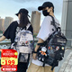 viney書包男女小學(xué)生初中高中大學(xué)生背包大容量雙肩包旅行筆記本電腦包