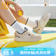 361度板鞋男鞋子男新款夏季透氣小白鞋空軍一號經(jīng)典潮流百搭休閑運(yùn)動鞋 羽毛白/油墨藍(lán) 41