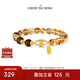 周大生歲歲進(jìn)財(cái)黃水晶手串沉香木珠新中式手鏈生日禮物送男生送女生