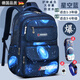 卡馳慕寧2025新款兒童書(shū)包小學(xué)生一到三到六年級男孩減負護脊防水雙肩包 小號星空藍