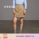 ERDOS 春夏純棉工裝風時髦大氣運動休閑百搭日常女半身裙 拿鐵 S 155/64A
