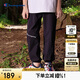 Champion【涼感防曬UPF50+】冠軍男女童褲子2025秋季新款戶外彈力防蚊長褲
