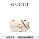 GUCCI古馳GG Marmont系列小號肩背包[七夕禮物] 白色 均碼
