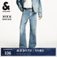杰克·瓊斯（JACK&JONES） 秋冬舒適潮流時(shí)尚百搭微喇叭版型擦銀牛仔褲長褲男褲224432041